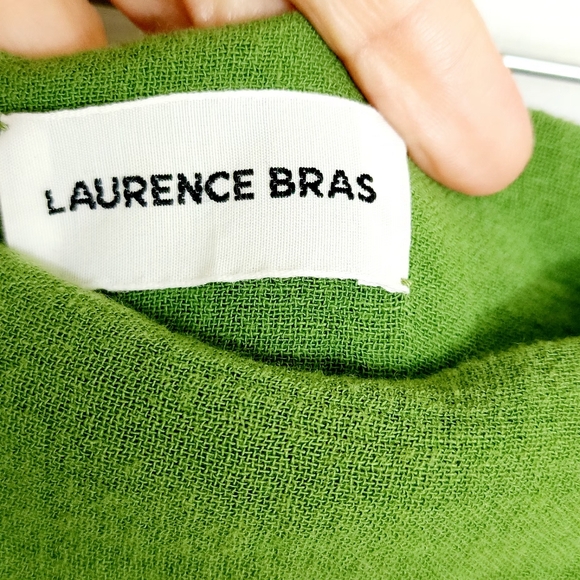 LAURENCE BRAS SKIRT TAILLE 1 GREEN - Picture 8 of 9